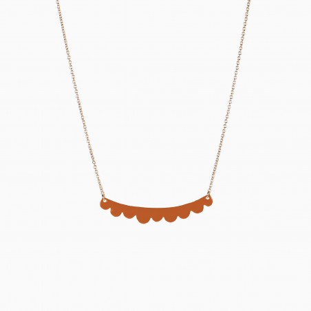 Collier Mulberry noisette - Titlee Paris