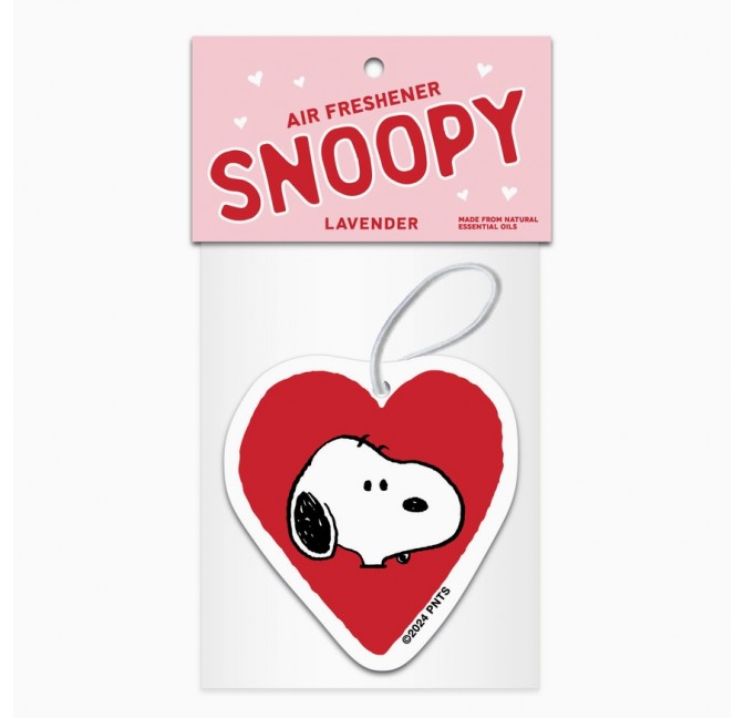 Snoopy Love air freshener - Three Potato Four, exclusive at Titlee's