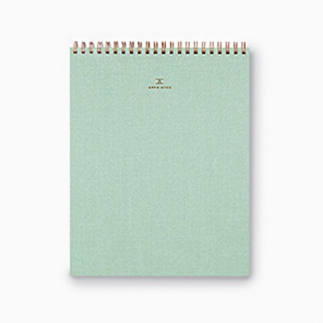 Bloc-notes à spirales Mineral Green - Appointed - Made in the USA