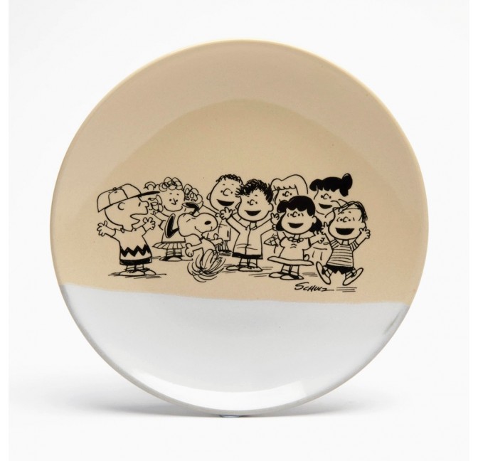 Assiette en grès Snoopy & the Peanuts Gang