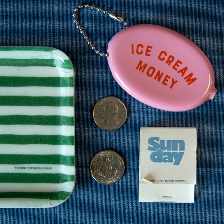 Ice Cream money coin pouch - Three Potato Four, exclusive at Titlee's