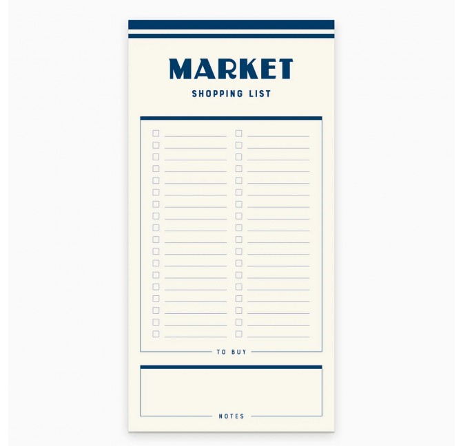 Bloc-notes Market - Ruff House Printshop chez Titlee