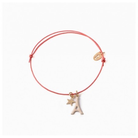 Paris by Night bracelet - peach - Titlee Paris