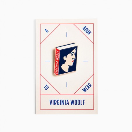 Pin's Virginia Woolf - Judy Kaufmann chez Titlee