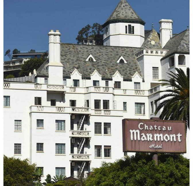 Chateau Marmont Hotel Key fob - The 3 Sisters at Titlee Paris