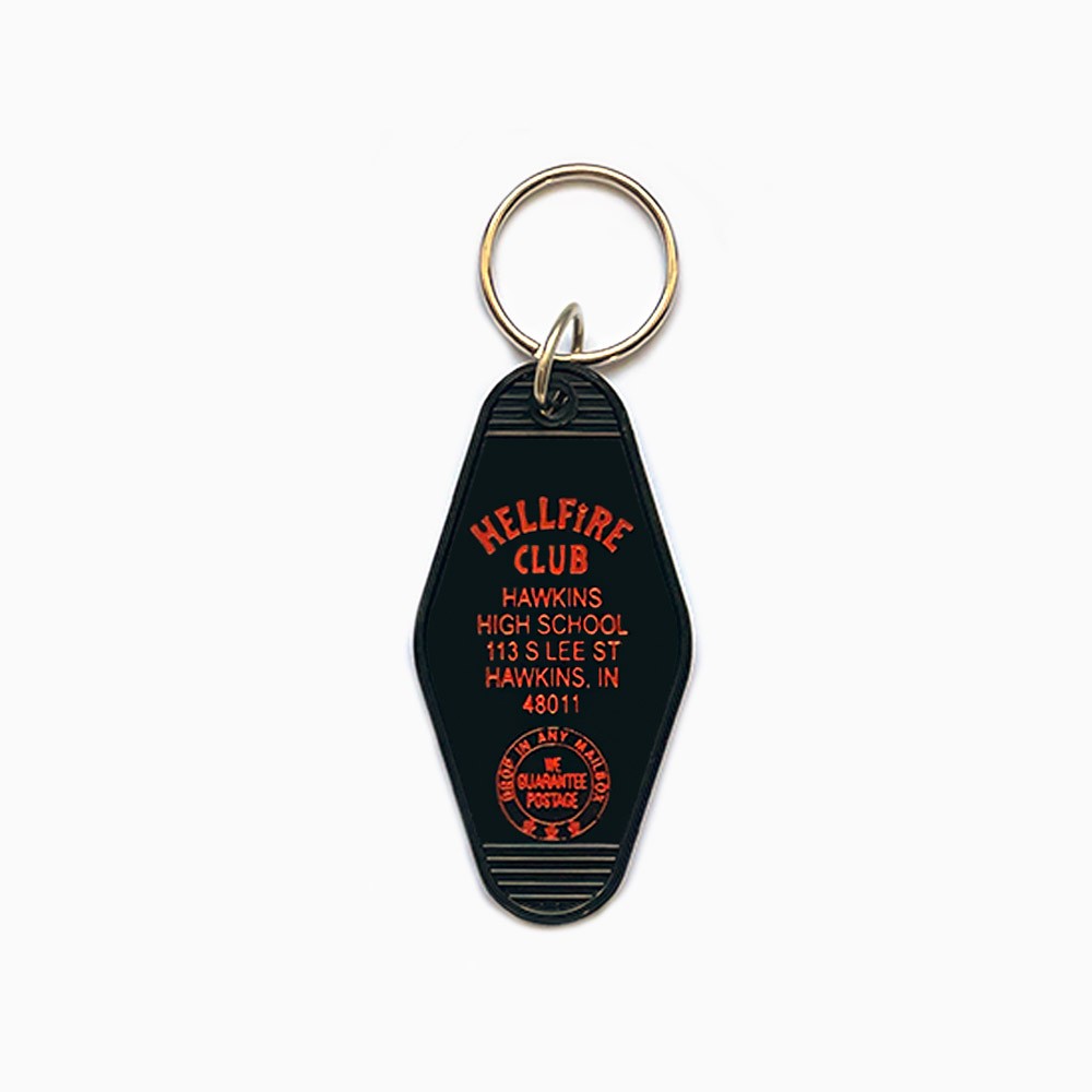Hellfire Club Key fob - Stanger Things - The 3 Sisters at Titlee Paris