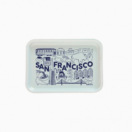Mini plateau San Francisco - Maptote chez Titlee