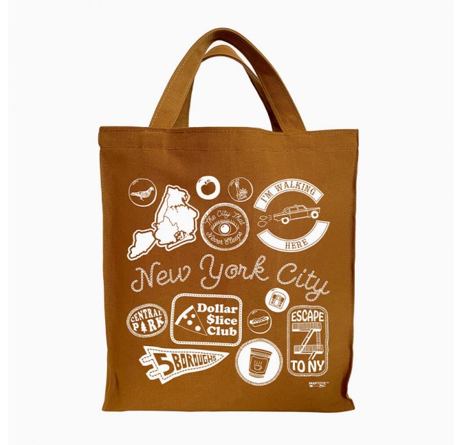 New York tote bag - Maptote at Titlee's