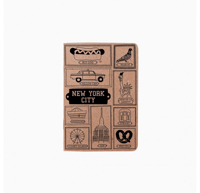 Mini carnet New York - Maptote chez Titlee