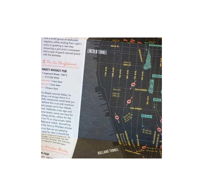 Manhattan Bar travel map - Herb Lester at Titlee's