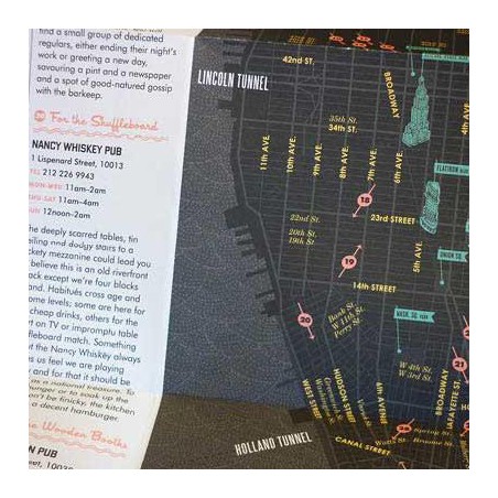 Manhattan Bar travel map - Herb Lester at Titlee's