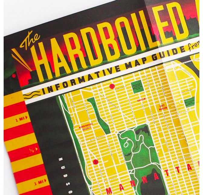 The Hardboiled Apple NY cultural map - Herb Lester at Titlee's