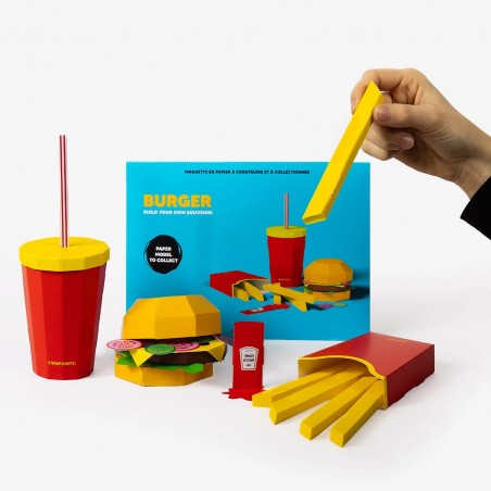 Puzzle 3D Burger - Cinqpoints chez Titlee