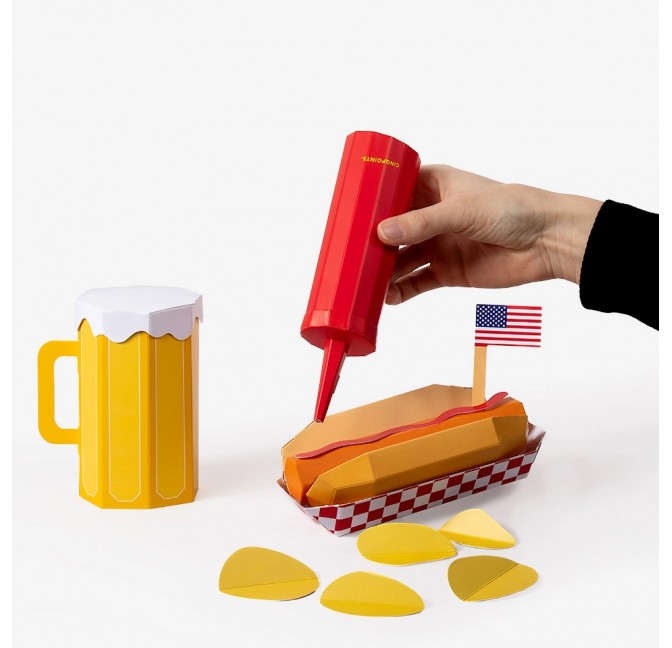 Puzzle 3D Hot Dog - Cinqpoints chez Titlee