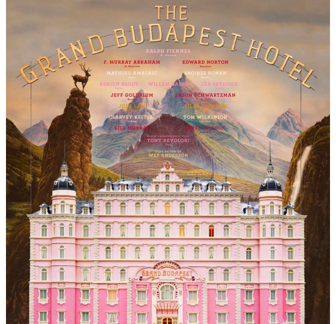 Porte-clés The Grand Budapest Hotel - The 3 design sisters chez Titlee Paris