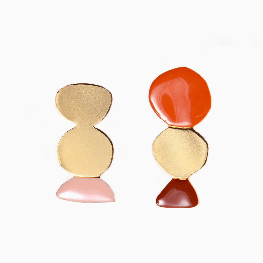 Boucles d'oreille Odd Shape - Titlee Paris x Donna Wilson