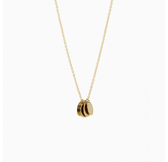Brooklyn necklace gold - Titlee Paris