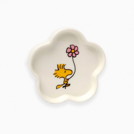 Flowered shaped ceramic shaped dish/tray Woodstock Flowers