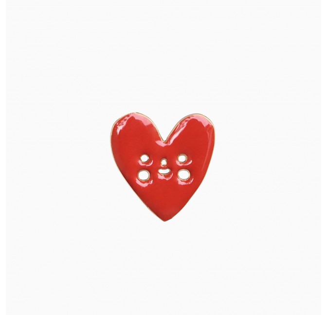 Heart lapel pin - Titlee Paris x Suzy Ultman