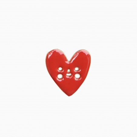 Heart lapel pin - Titlee Paris x Suzy Ultman