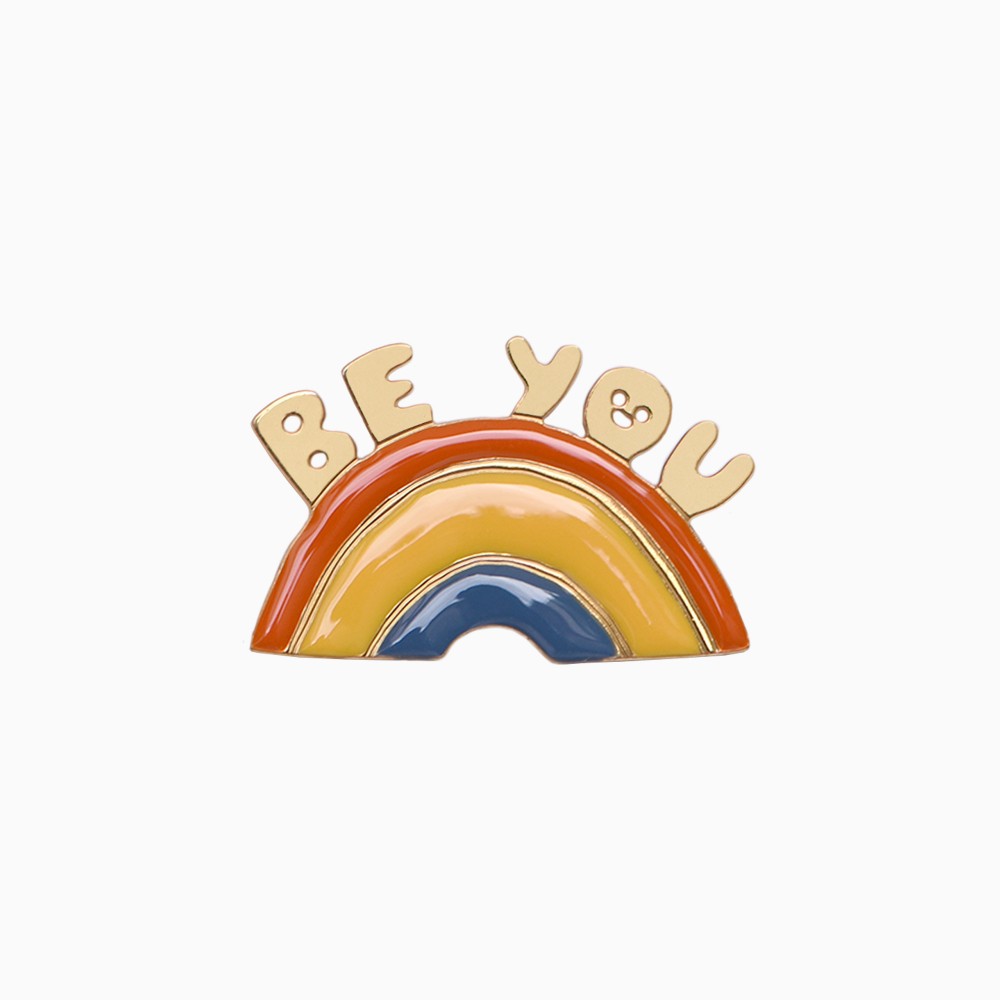 Rainbow enamel pin - Titlee Paris x Suey Ultman