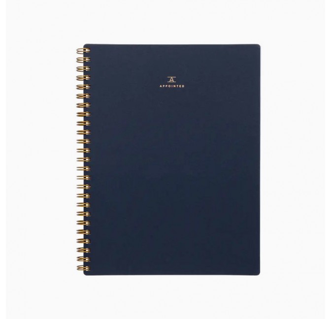 Notebook Navy - Appointed