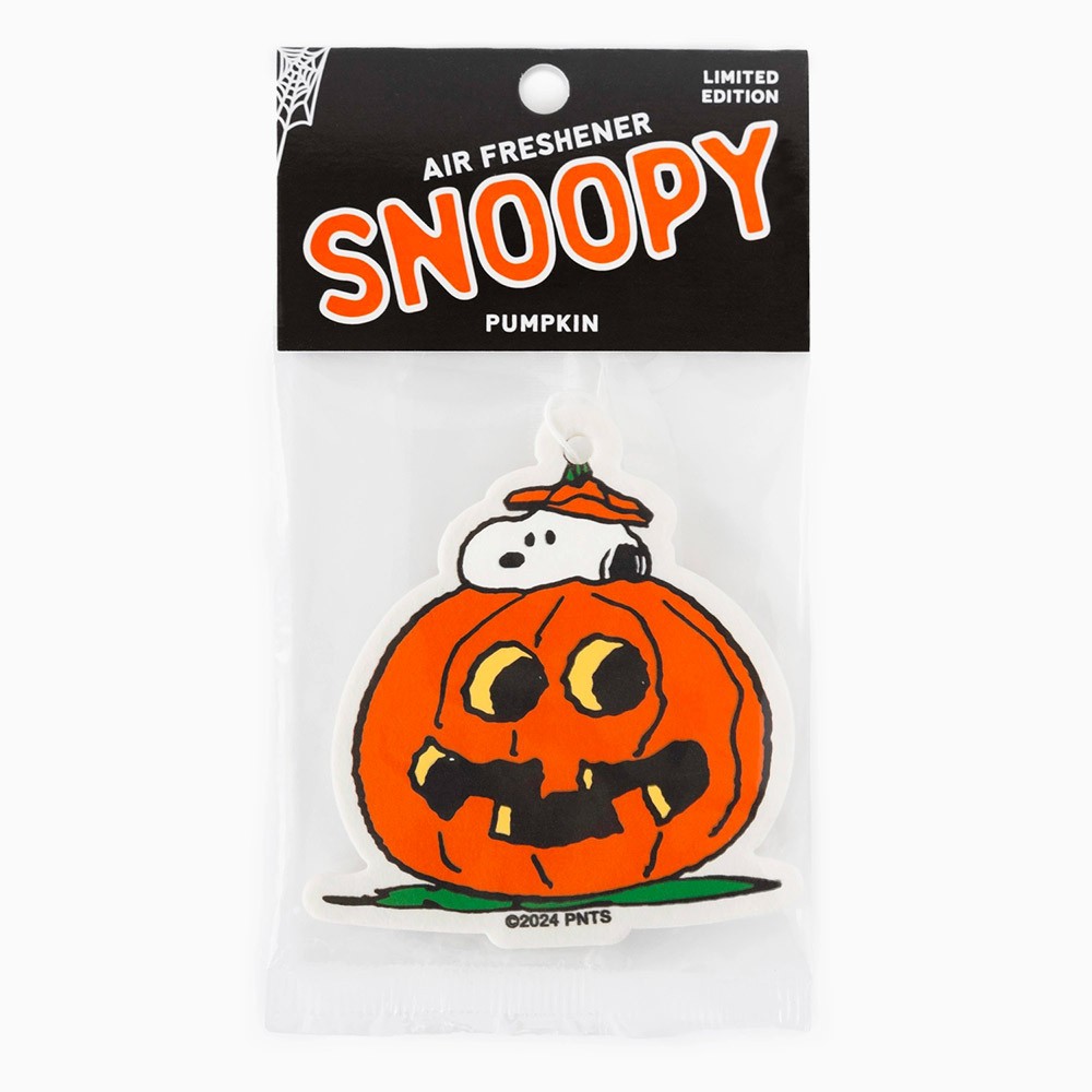 Désodorisant Snoopy Pumpkin Halloween - Three Potato Four en exclu chez Titlee