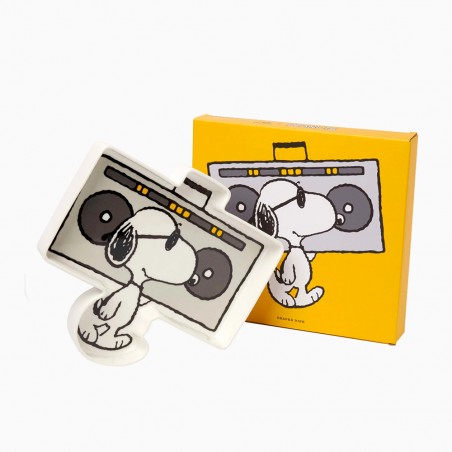 Shaped trinket tray Snoopy Music - Magpie