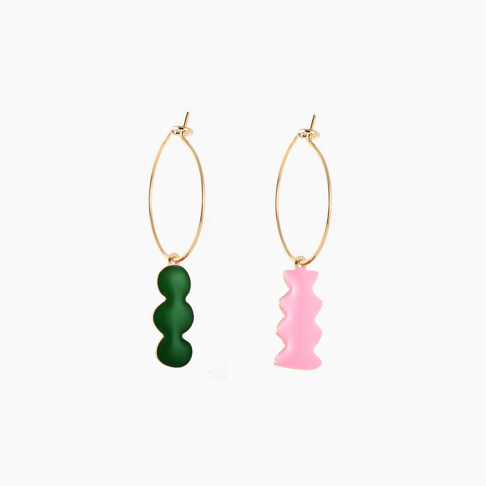 Confetti hoops - Titlee Paris x Donna Wilson