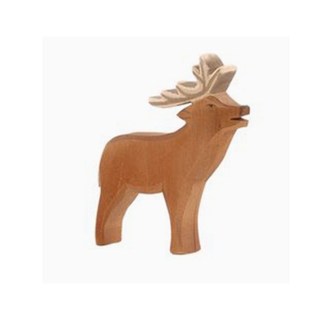 Cerf en bois - Ostheimer chez Titlee Paris