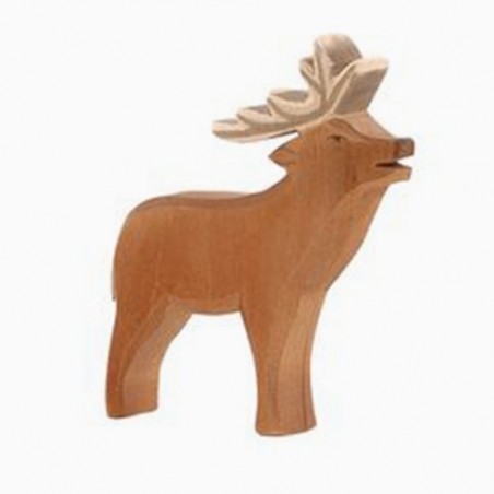 Cerf en bois - Ostheimer chez Titlee Paris