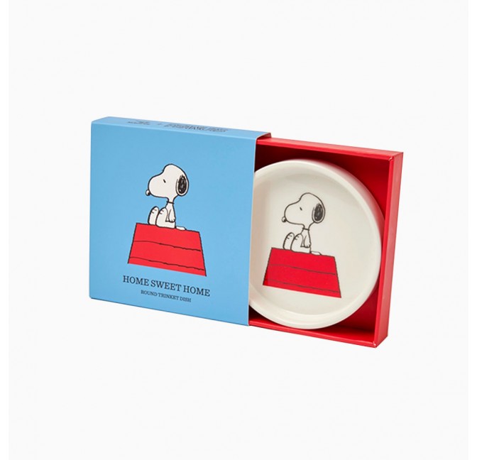 Vide poche en porcelaine Snoopy Home Sweet Home