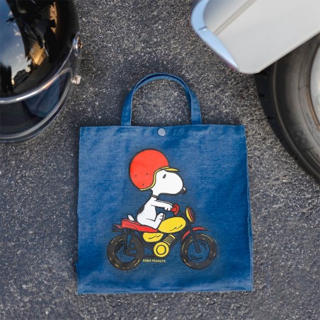 Sac shopping Snoopy Easy Rider - Three Potato Four chez Titlee Paris