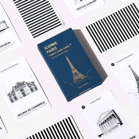 Iconic Paris card game - Cinqpoints