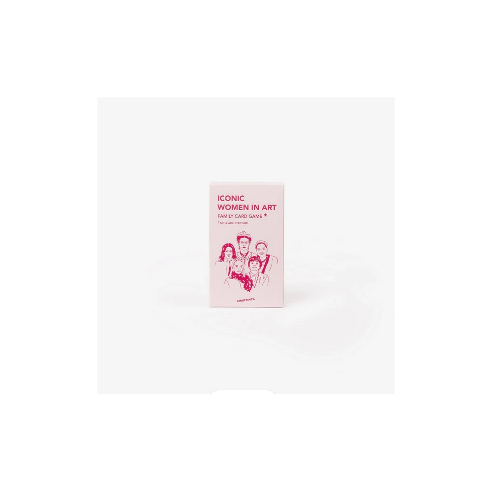 Jeu de cartes 7 familles ICONIC Women - Cinq Point chez Titlee Paris