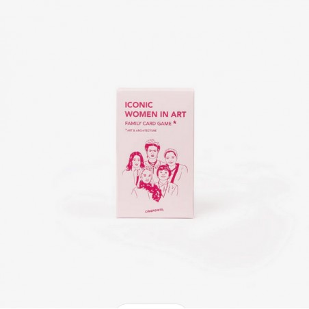 Jeu de cartes 7 familles ICONIC Women - Cinq Point chez Titlee Paris