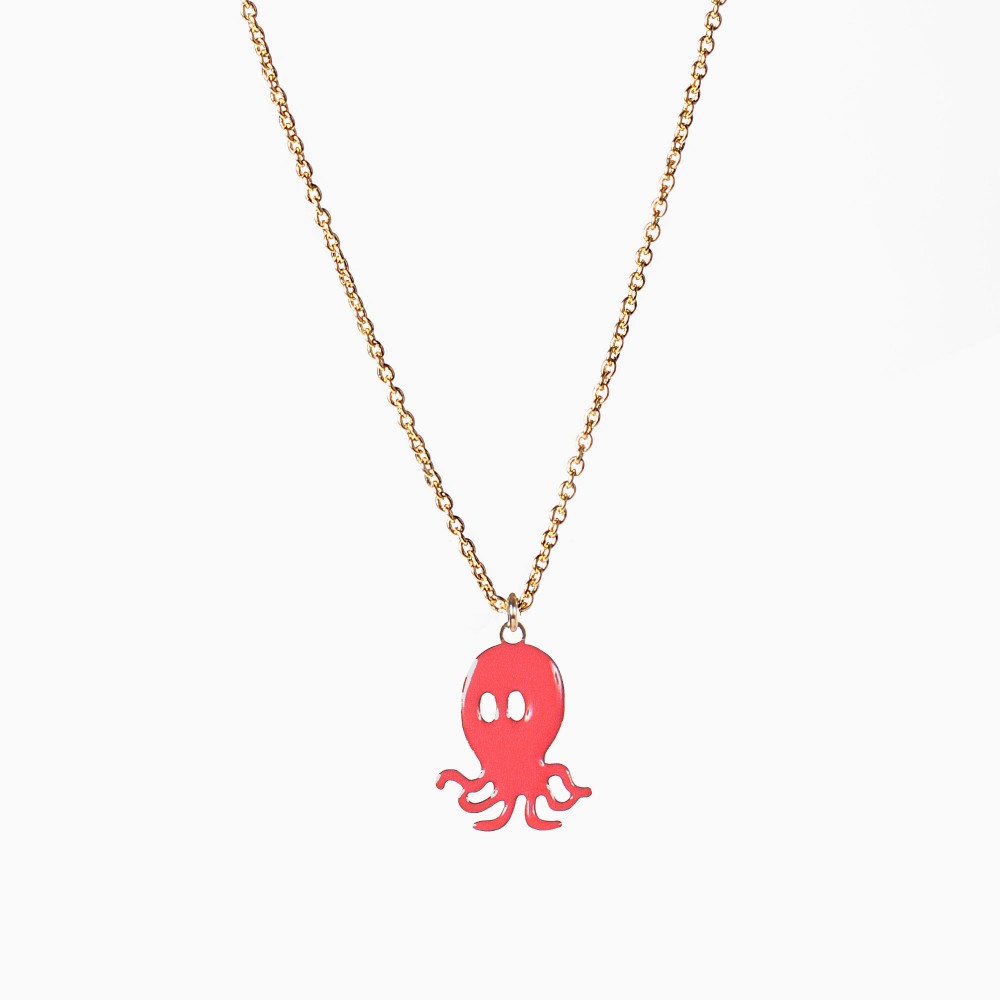 Emily necklace cherry red - Titlee Paris