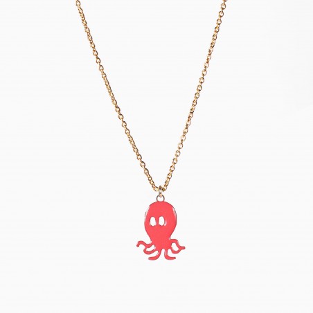 Collier Emily cerise - Titlee Paris