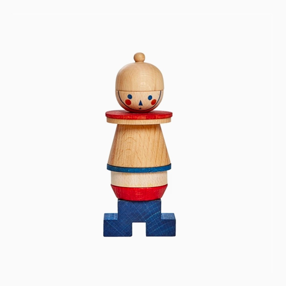 Figurine en bois à empiler n°02 - Wooden Story