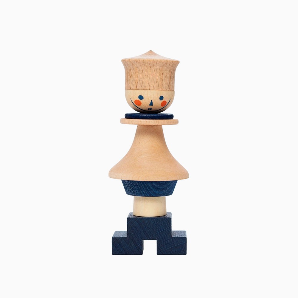 Stacking toy Stick Fig No.05 - Wooden Story