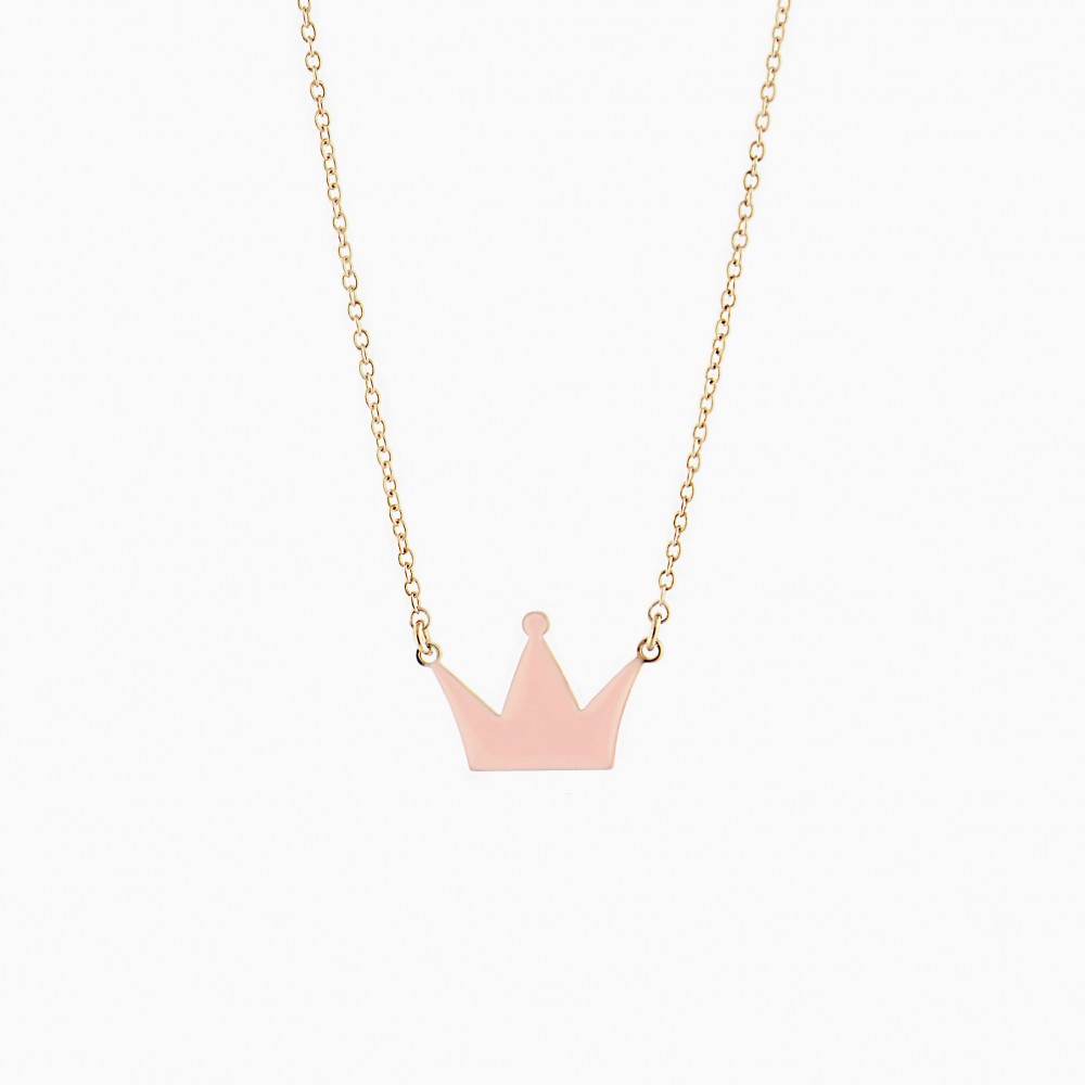 Tillary necklace peach - Titlee Paris