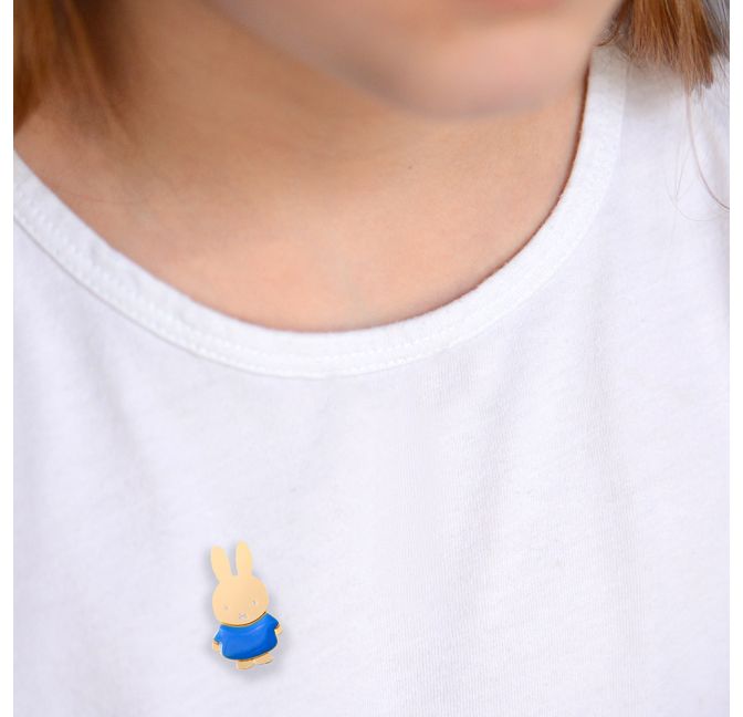 Miffy pin blue - Titlee Paris x Miffy