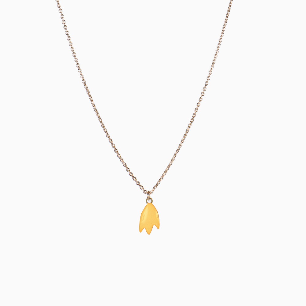 Blossom necklace yellow - Titlee Paris