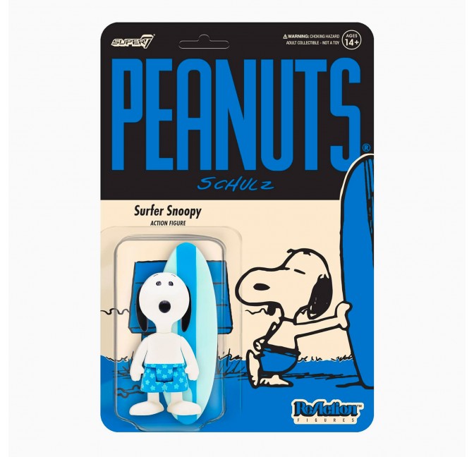 ReAction Snoopy Surfer figurine articulée - Super7