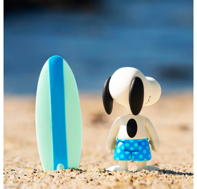 ReAction Snoopy Surfer figurine articulée - Super7