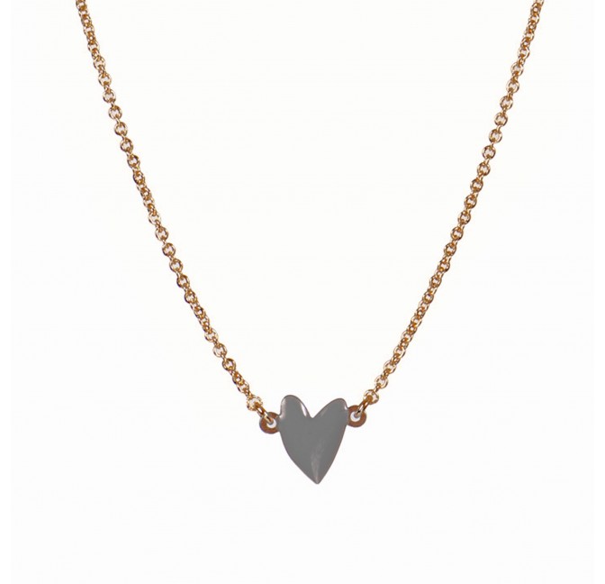 Collier Cranberry gris ardoise - Titlee Paris
