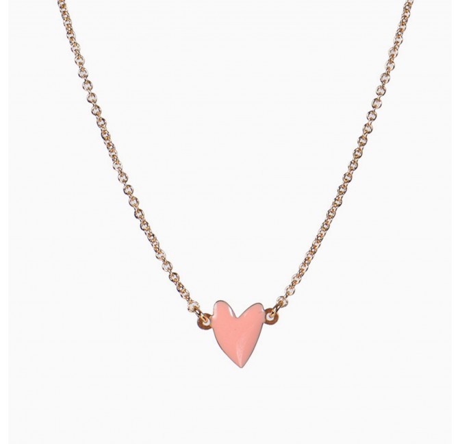 Collier Cranberry pêche - Titlee Paris
