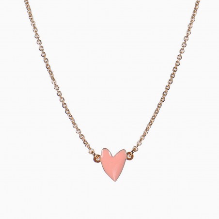 Cranberry Necklace - peach pink