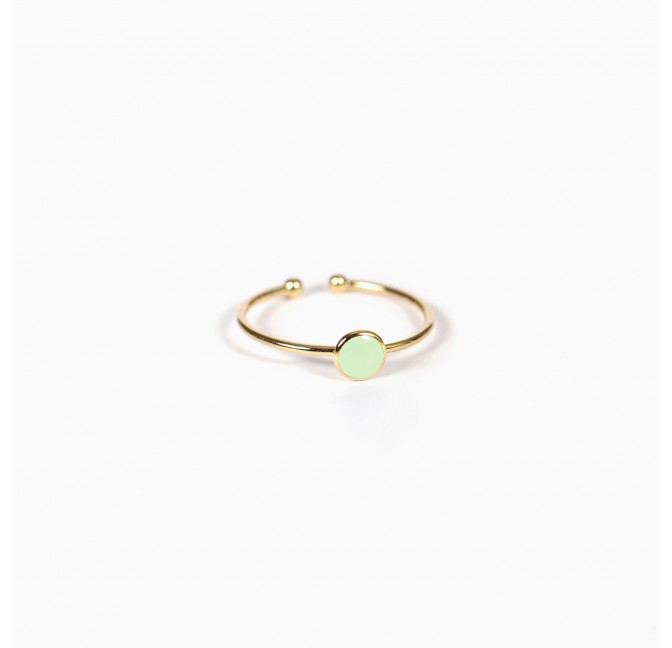 Bague Barlow wasabi - Titlee Paris