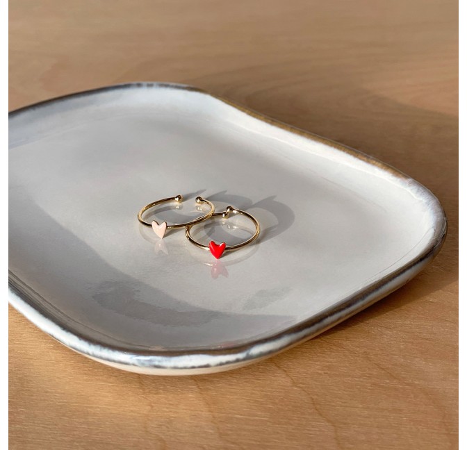 Grant rings red and pink - Titlee Paris